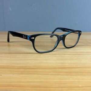 RayBan RB 1555 3667 Kids Eyeglasses Crystal Blue Acetate Frame Only 48-16 130